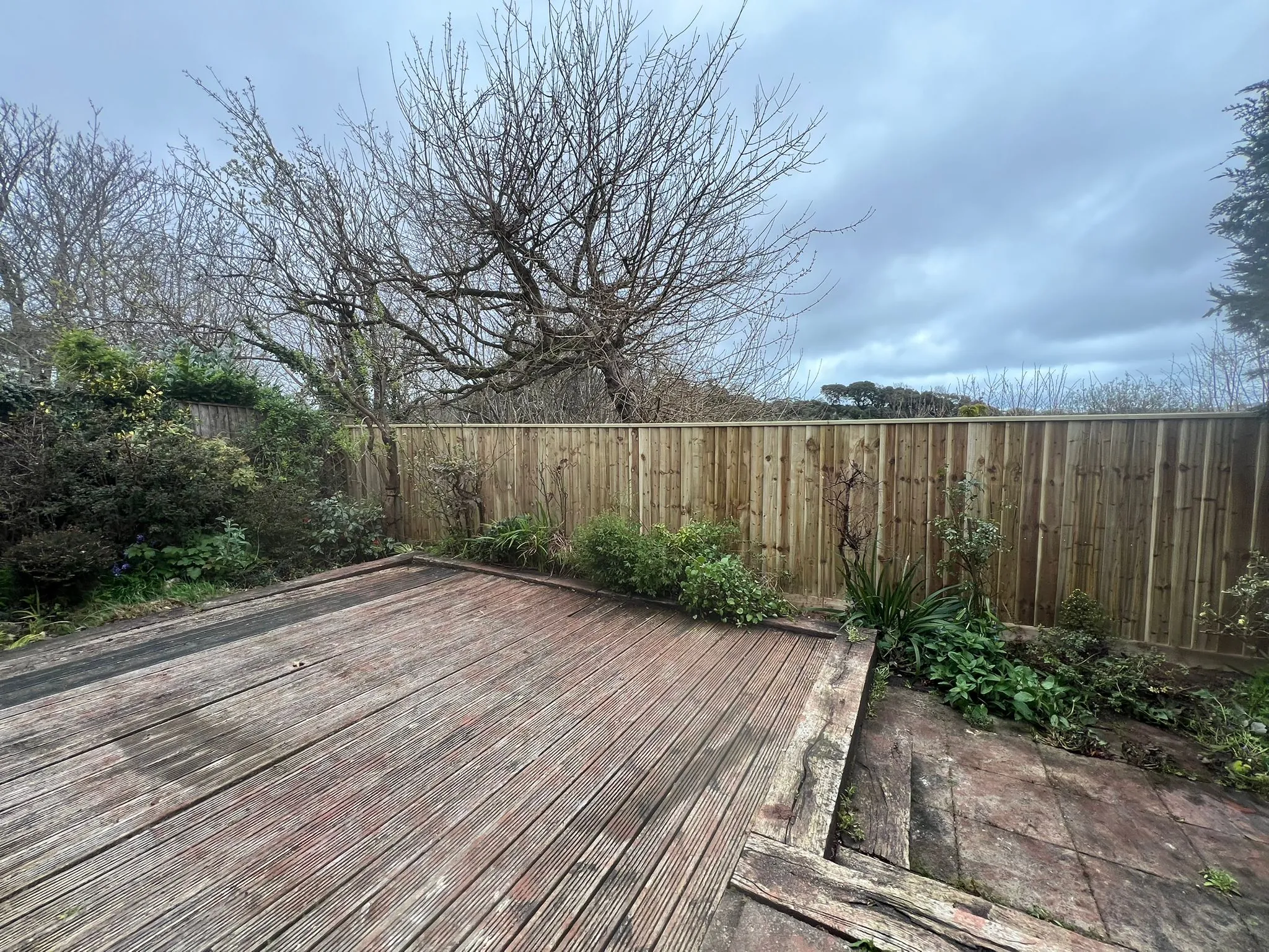 Completed feather-board fence installation in Torquay