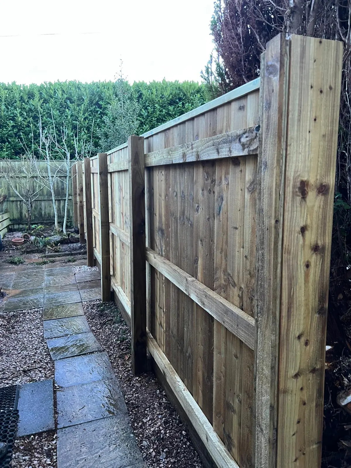 New Close Board Fencing Installation in Starcross: Security and Style