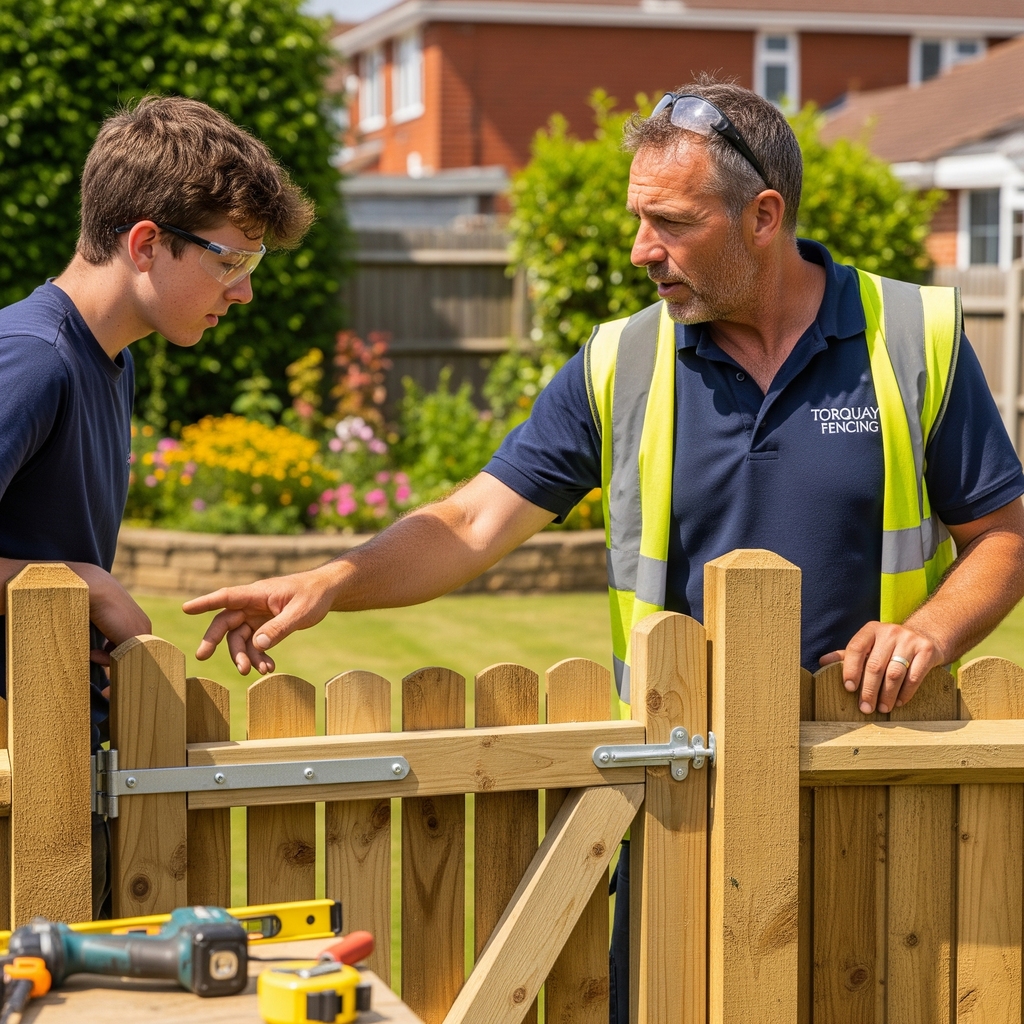 Work Experience Week Fencing & Gate Installations in Torbay