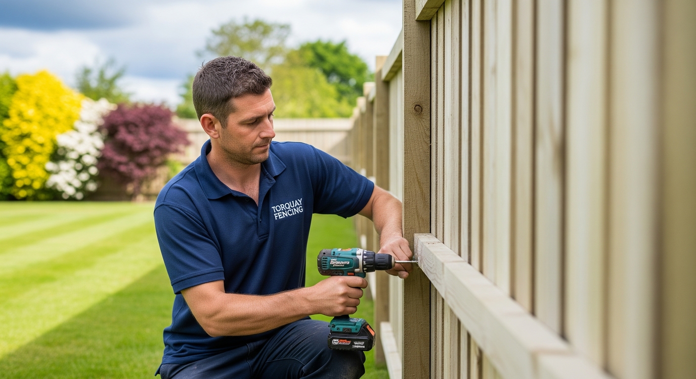 Closeboard Fence Installation in Torquay